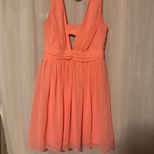 ASOS salmon colored dress